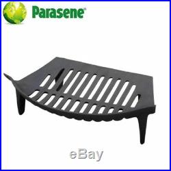 16 Grate Fireplace set Fret Front Ash Pan Tool Black Fireside Fire Set 3035