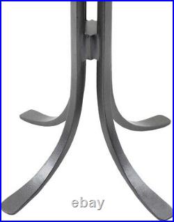 22-Inch Traditional Iron Fireplace Tool Set Complete with Stand and Tools