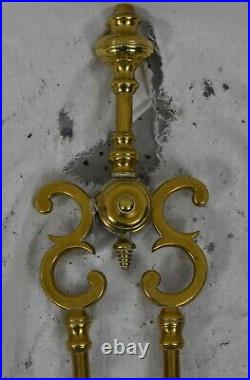 Antique Brass Fireplace Tools Set 4 Pieces Metropolitan Museum of Art