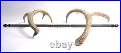 Authentic Deer Antler Fireplace Tool Set Cabin Rustic Decor