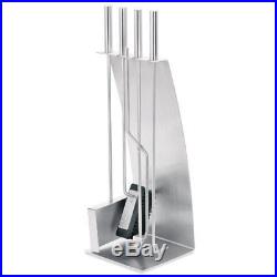 Blomus CHIMO Fireplace Bow Front 5 pc Tools Set Stainless Steel Home Decor Gift