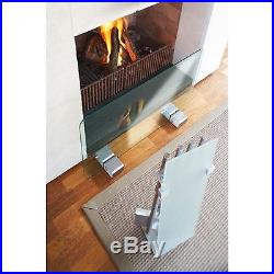 Blomus Chimo Backdrop Fireplace Tool Set, Iron/Steel