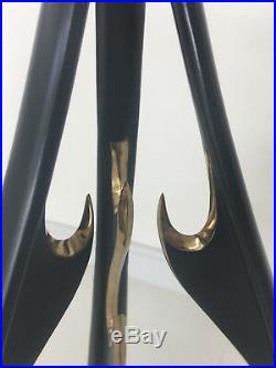 Cast Bronze & Stainless Steel Fireplace Tool Set