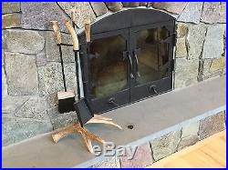 Custom Made Authentic Antler Fire Place Tool Set