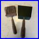 Eldvarm modern Swedish Fireplace Tools- Shovel & Brush. Powder coated steel