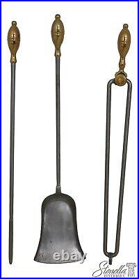 F65060EC VIRGINIA METALCRAFTERS 3 Piece Fireplace Tool Set