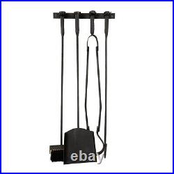 Fireplace BBQ Pit Tools Set Fire Poker Shovel Blacksmith Made