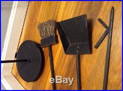 Fireplace Tool Set MCM Eames Era Gene Tepper style withstand George Nelson