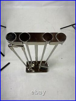 Fireplace Tool Set Minima by Nancy Ruben for Virginia Metalcrafters