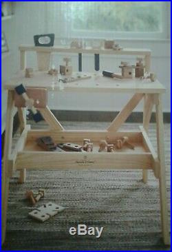 Hearth & Hand Magnolia Childs Workbench Set Wooden Tools Bench New In Box