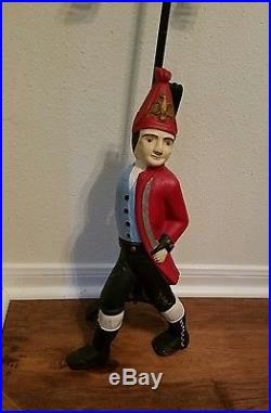 Hessian Soldiers In Red Coats Fireplace Tool Set