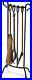 Home & Hearth 18012 Bowed Fireplace Tool Set, 31 H/16 Lb, Vintage Iron