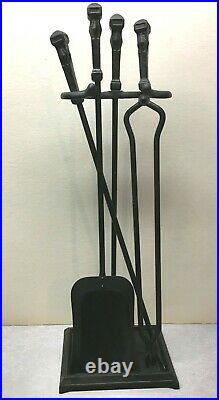 Howes Of Boston Vintage Iron Fireplace Tool Set Wood Stove Fireplace Tools