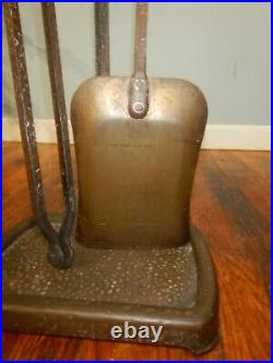 Howes Of Boston Vintage Iron Fireplace Tool Set Wood Stove Fireplace Tools