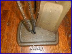 Howes Of Boston Vintage Iron Fireplace Tool Set Wood Stove Fireplace Tools