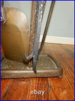 Howes Of Boston Vintage Iron Fireplace Tool Set Wood Stove Fireplace Tools