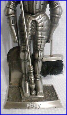 Knight In Shining Armor Battle Axe Fireplace Tool Set