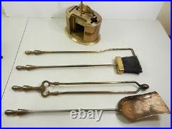 MCM Nelson Hearth Kit Fireplace Tool Set Nelson MFG. Co Peoria, ILL