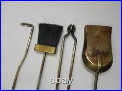 MCM Nelson Hearth Kit Fireplace Tool Set Nelson MFG. Co Peoria, ILL