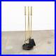 Mid Century Modern Fireplace Tools Brass Cast iron Pilgrim Seymour Nelson Metal