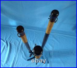 Mid Century Modern Vintage 1970's Era Fireplace Tool Set