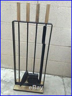 Mid-Century Modernist Pilgrim Fireplace Tool set