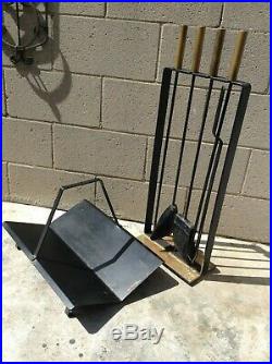 Mid-Century Modernist Pilgrim Fireplace Tool set