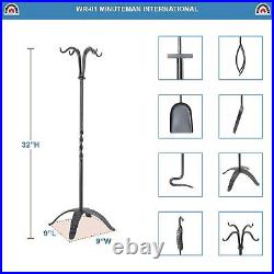 Minuteman International Large Leaf Fireplace Tool Set