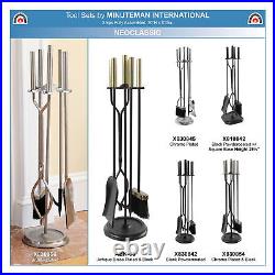 Minuteman International Neoclassic 5 Piece Iron Fireplace Tool Set withBase (Used)