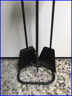 Modernist 1960's Fireplace Iron Tool Set