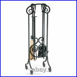 Napa Forge Antique Scroll Fireplace Tool Set Brushed Bronze 33 H