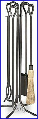 New Pilgrim Home and Hearth 18014 Large Hearth Iron Fireplace Tool Set 39