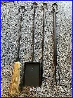 New Pilgrim Home and Hearth 18014 Large Hearth Iron Fireplace Tool Set 39