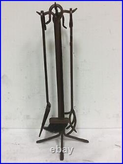 Oxford Iron 4 Piece Fireplace Tool Set Oil Rub Bronze SATSVPSPOB 27 High