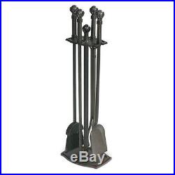 Pilgrim Hearth Ball and Claw 5 Piece Iron Fireplace Tool Set
