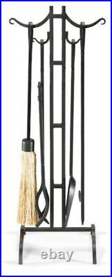 Pilgrim Home And Hearth 19010 City Bridge Fireplace Tool Set 32? 16 Lbs Black