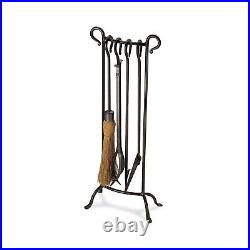 Pilgrim Home & Hearth 18012 Bowed Fireplace Tool Set, 31 H/16 lb, Vintage I