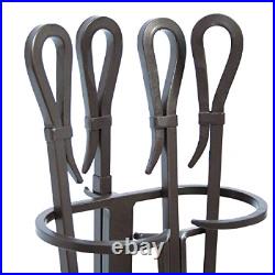 Pilgrim Home and Hearth 18043 Iron Gate Fireplace Tool Set