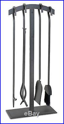 Pilgrim Home and Hearth 18089 Shadow Iron Fireplace Tool Set Natural Iron NEW