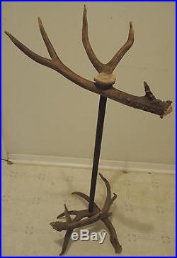 Real Deer Antler Rustic Fireplace/fire Place 5 Piece Tool Set Chandelier