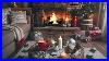 Relaxing Piano Music By The Fireplace In A Winter Atmosphere