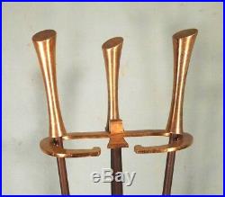 Set Of MID Century Modern Donald Deskey Fireplace Tools And Stand