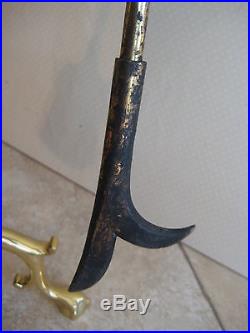 Stone MFG Fireplace Brass Toolset T1 Revere, 32 High, 17 Lbs Weight