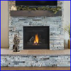 Unbranded 3-Piece Fireplace Tool Set+Medieval Knight Stand 29 Antique Bronze