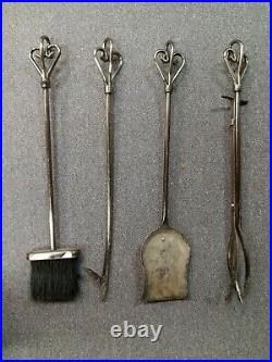 Unique Vintage Fireplace Poker Tool Set! One of a kind