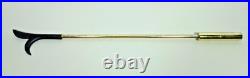 Vintage Elegant Ornate Shiny Brass Fireplace Tool Set 4 Piece + Stand 18 Lbs