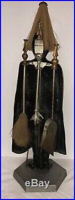 Vintage Fireplace Knight Tool Set Andrea Sadek