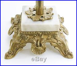 Vintage Fireplace Tool Set Gold Hollywood Regency Fire Place Ornate Rococo