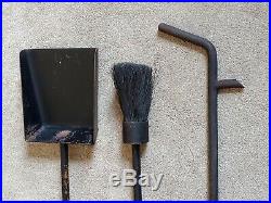 Vintage George Nelson Fireplace Fire Tools Set Howard Miller Mid Century Modern