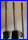 Vintage Mid Century Iron Brass Fireplace Tool Set Vintage 1950s 3 Piece